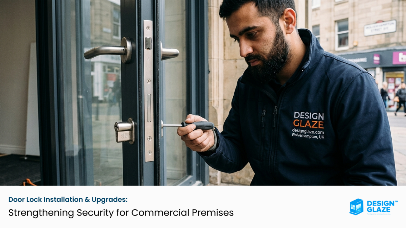 Door Lock Installation & Upgrades for Commercial Premises