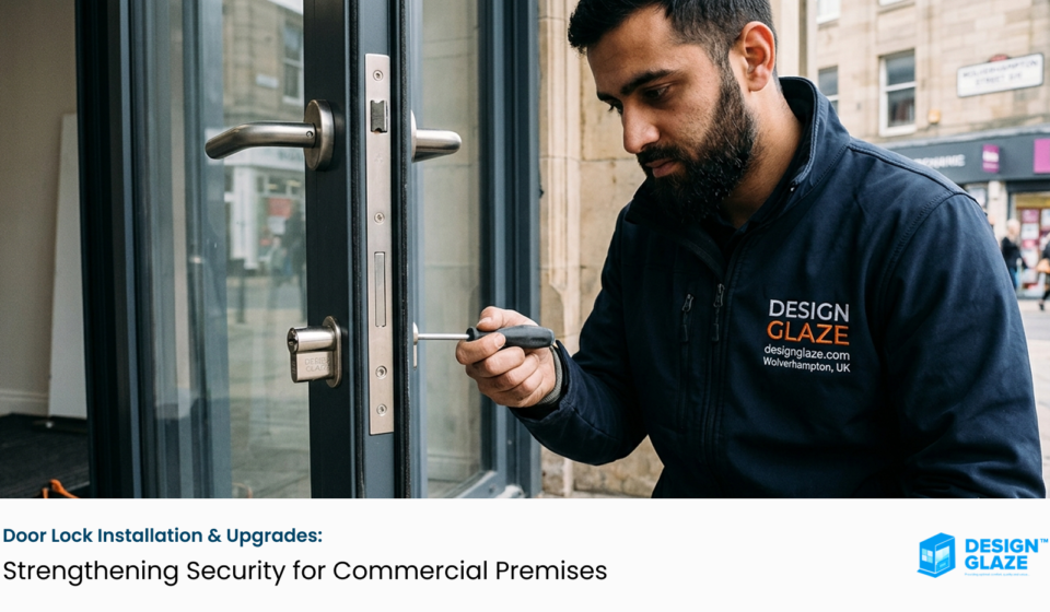 Door Lock Installation & Upgrades for Commercial Premises