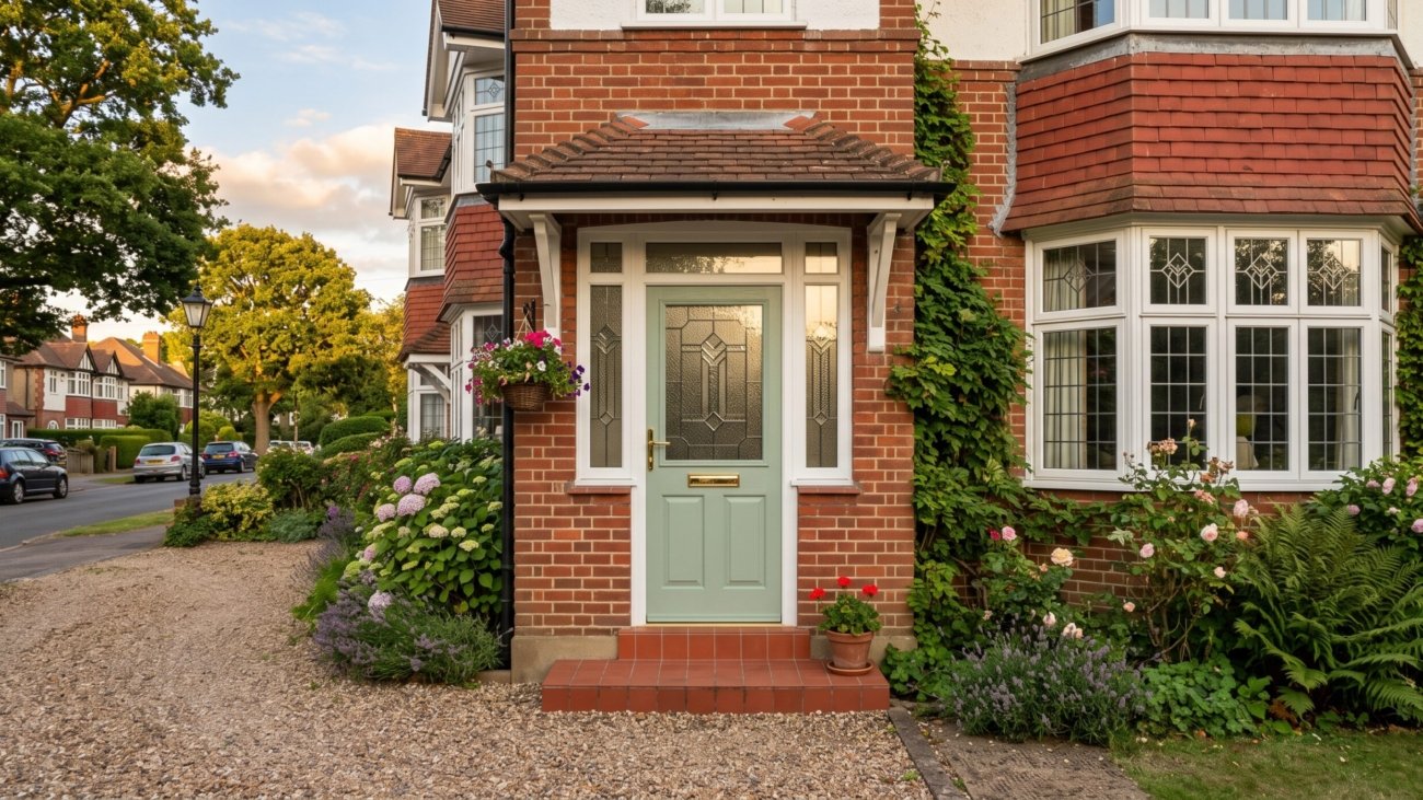 Modern Front Doors with Glass