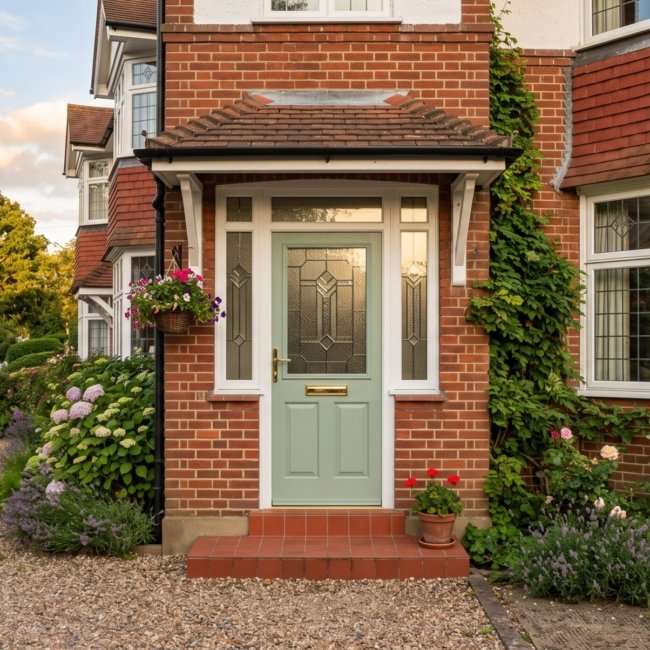 Modern Front Doors with Glass