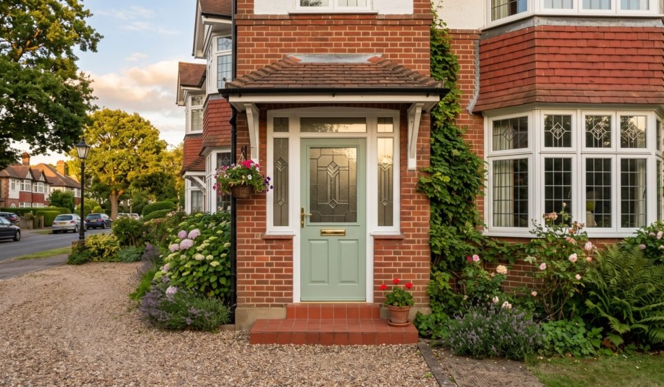 Modern Front Doors with Glass
