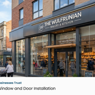 Window and Door Installation in Wolverhampton: Why Design Glaze? - Why Wolverhampton Businesses Trust Design Glaze for Window and Door Installation