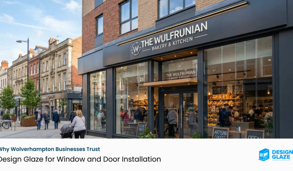 Window and Door Installation in Wolverhampton: Why Design Glaze? - Why Wolverhampton Businesses Trust Design Glaze for Window and Door Installation